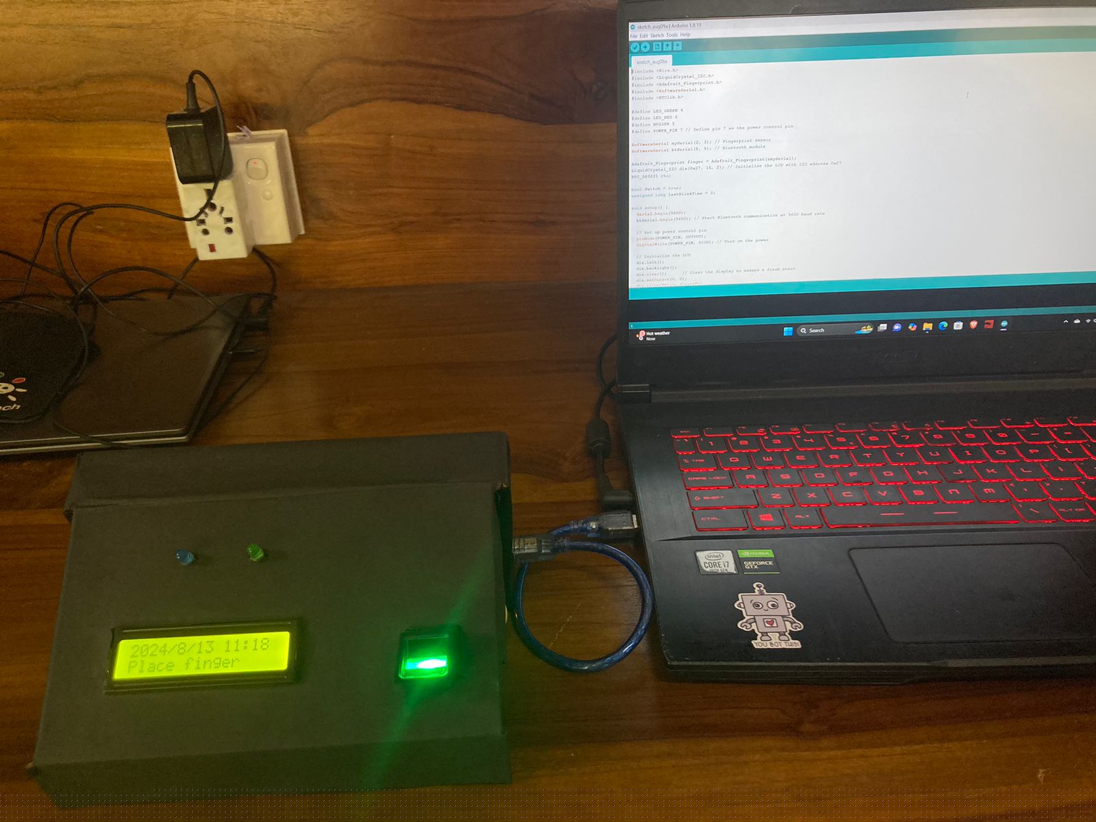 Smart Fingerprint Attendance System